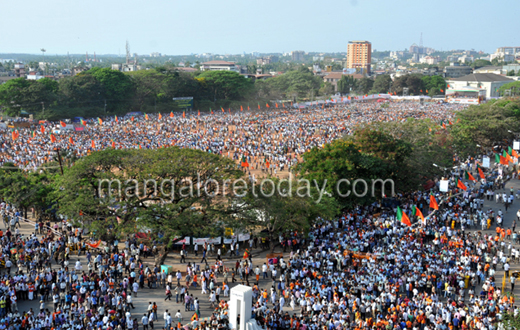 Modi rally in Mangalore